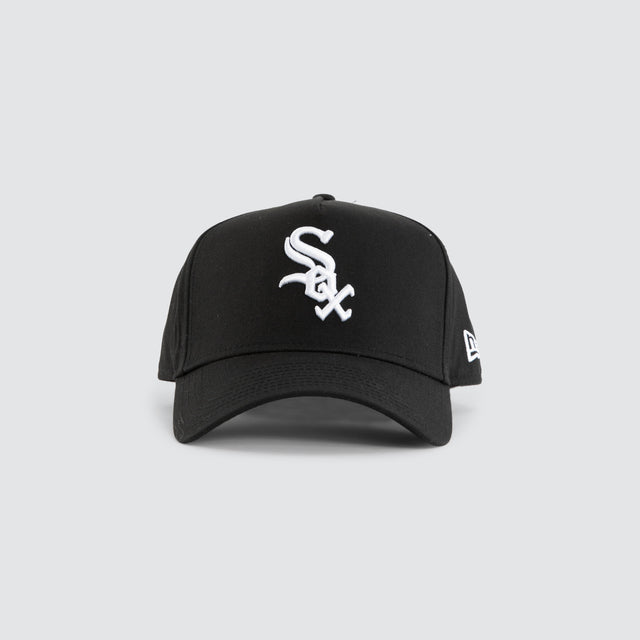 model wears Chicago WS 9FORTY A-Frame Black Caps Black - image 1