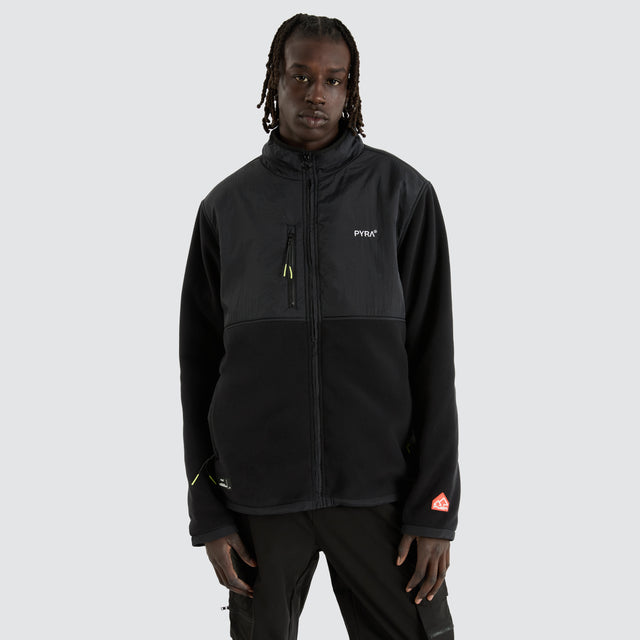 Polartec Zip Jacket Black