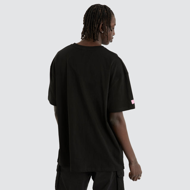 Atlantic Box Fit Tee Black