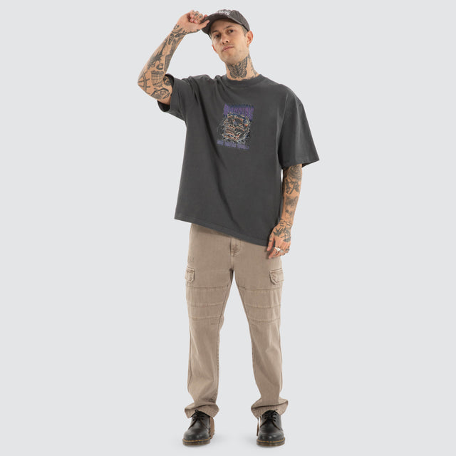 Healers Street Tee Pigment asphalt