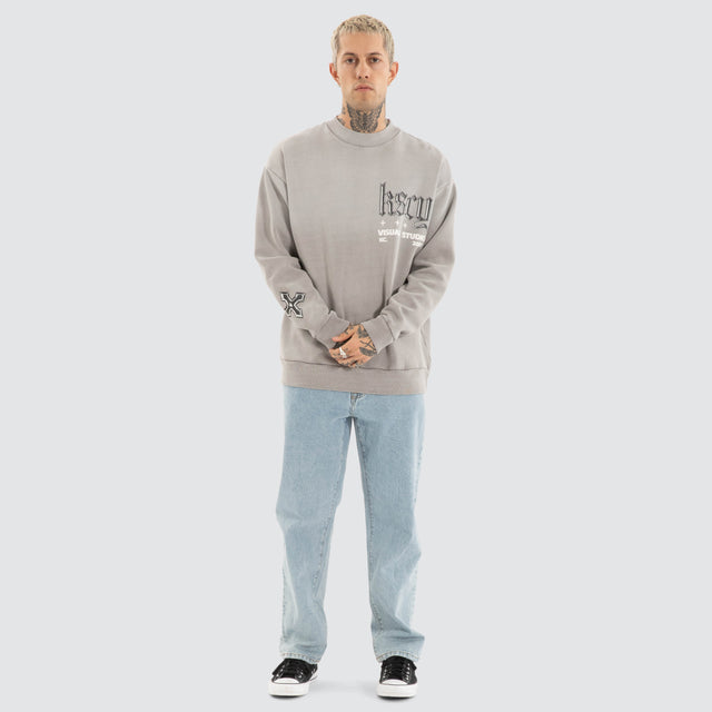 Kingdom Relaxed Sweater Alloy