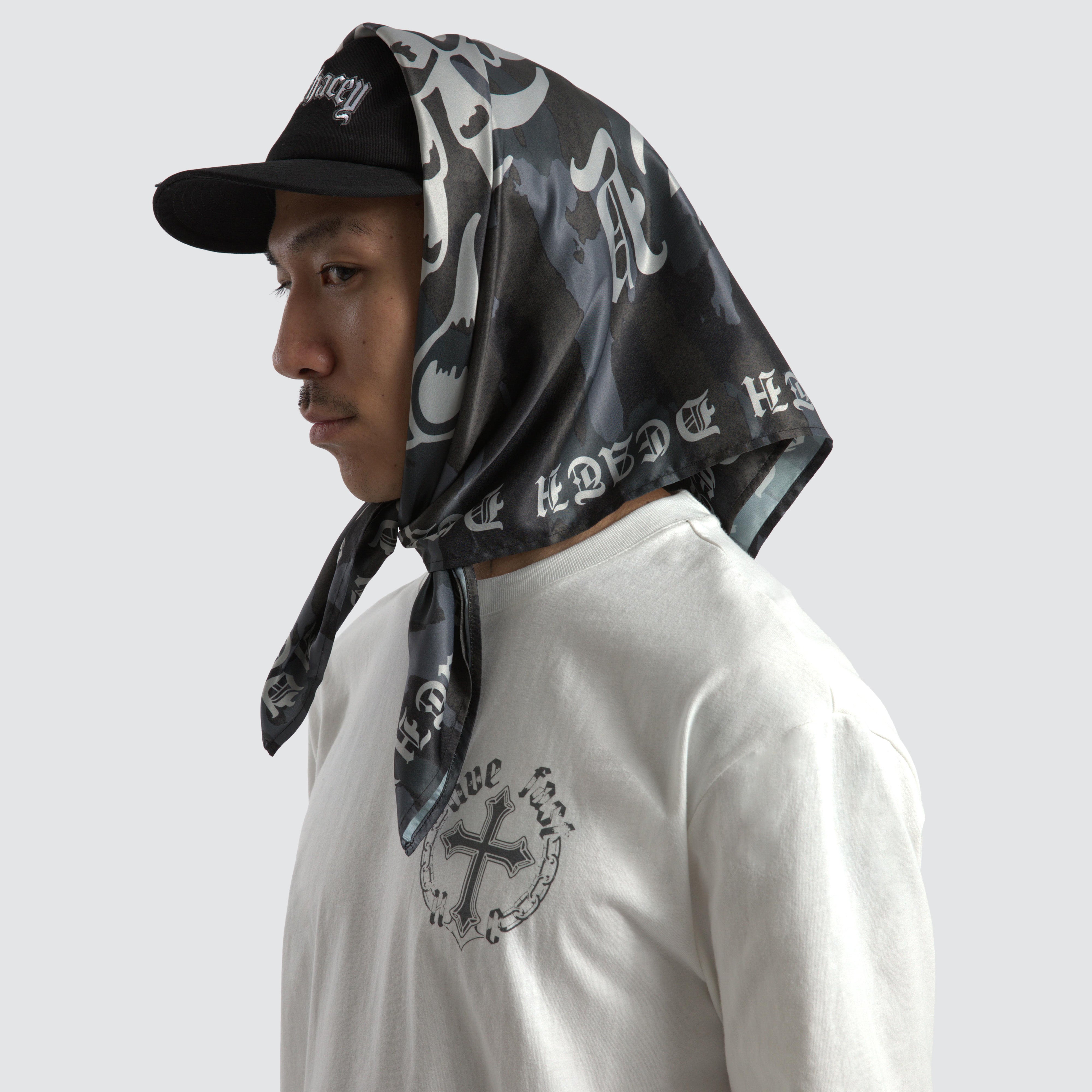 Camo Bandana Head Scarf Camo | Neverland Store