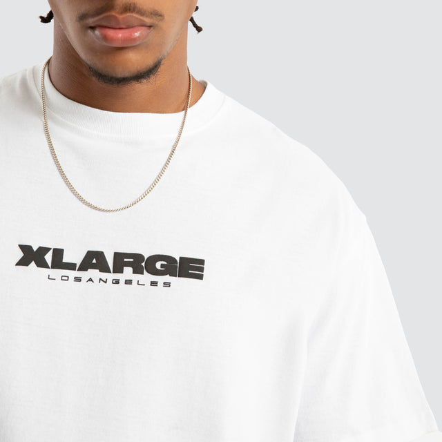 Vermont Ave Box Fit Tee White