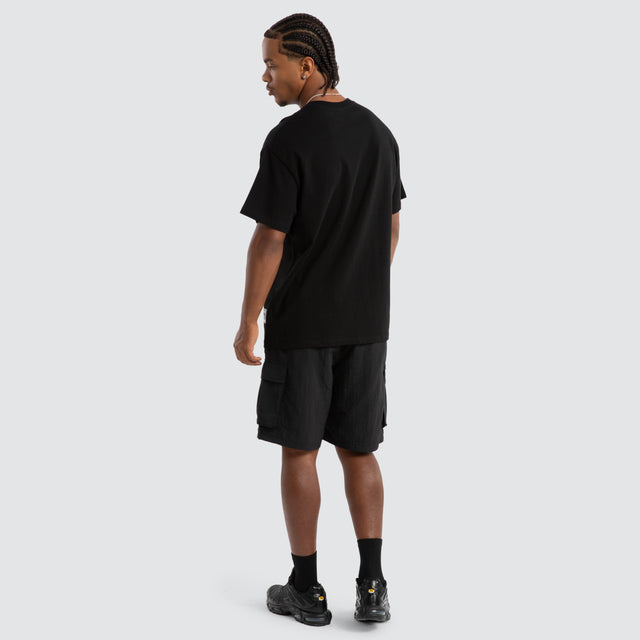 XL La 91 Ss Tee Black