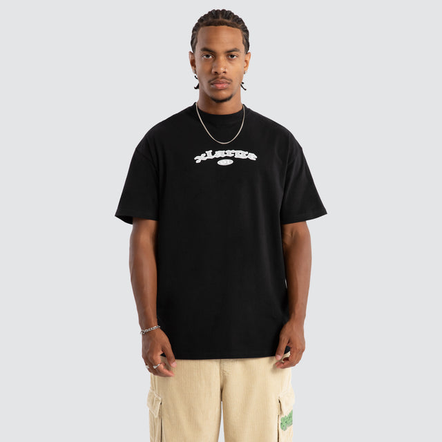 Gangs Box Fit Tee Black