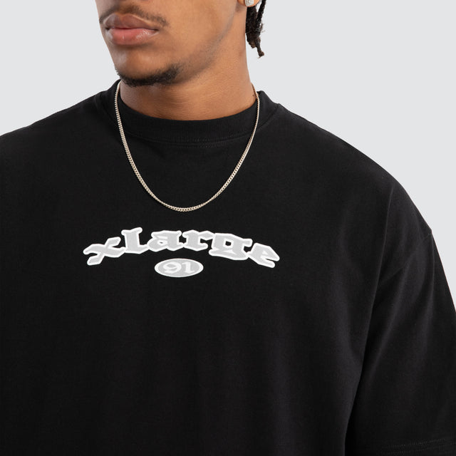 Gangs Box Fit Tee Black