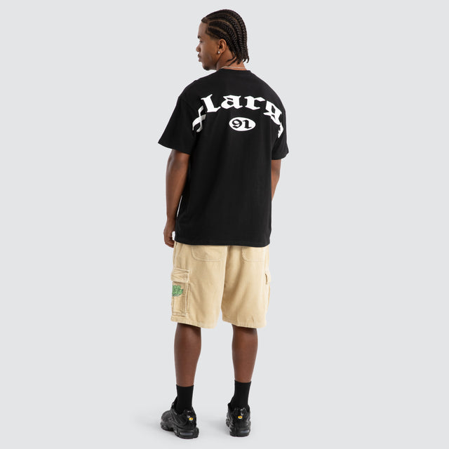 Gangs Box Fit Tee Black