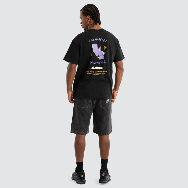 State Ss Tee Pigment Black