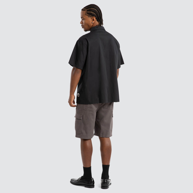 model wears Dragon Short sleeve Shirt Black Short Sleeve Shirts Black - image 5
