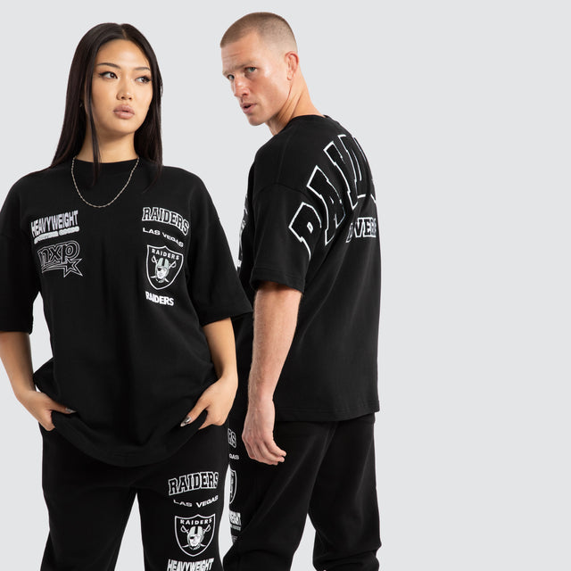Las Vegas Raiders Surround Loopback Tee Jet Black