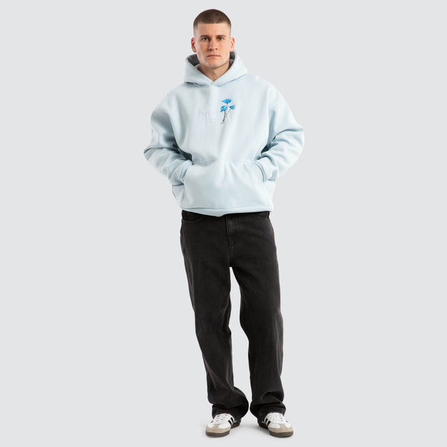 Gift Oversized Hoodie Baby Blue