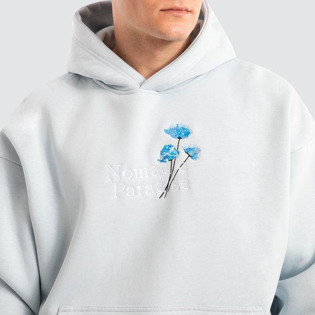 Gift Oversized Hoodie Baby Blue
