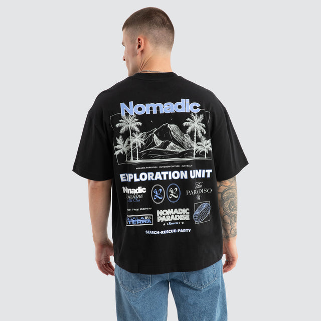 Sponsor Street Tee Anthracite Black