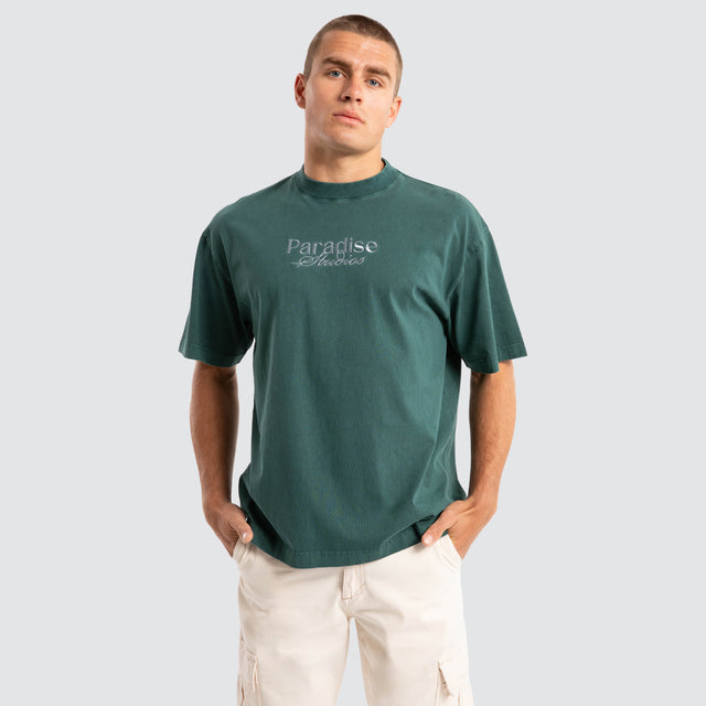Merch Street Tee Pigment Bull Pine