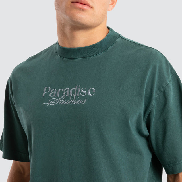 Merch Street Tee Pigment Bull Pine