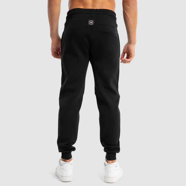 model wears Diversion Slim Trackpant Jet Black Trackpants Black - image 5