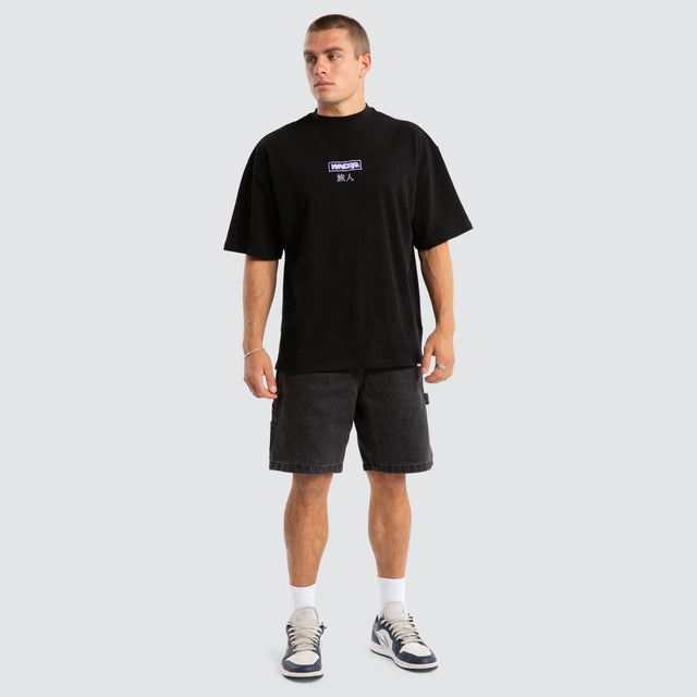 Shodo Heavy Weight Tee Black