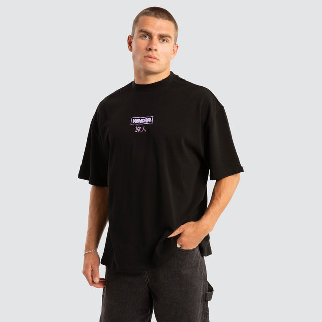 Shodo Heavy Weight Tee Black