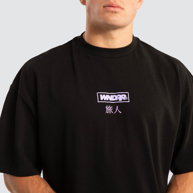 Shodo Heavy Weight Tee Black