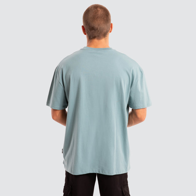 Disturb Box Fit Tee Blue