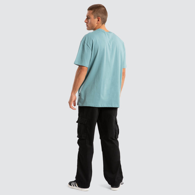 Disturb Box Fit Tee Blue