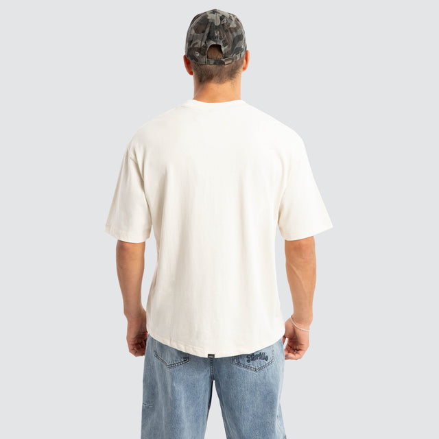 Chain Of Formation Embro Tee White