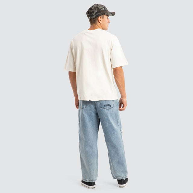 Chain Of Formation Embro Tee White