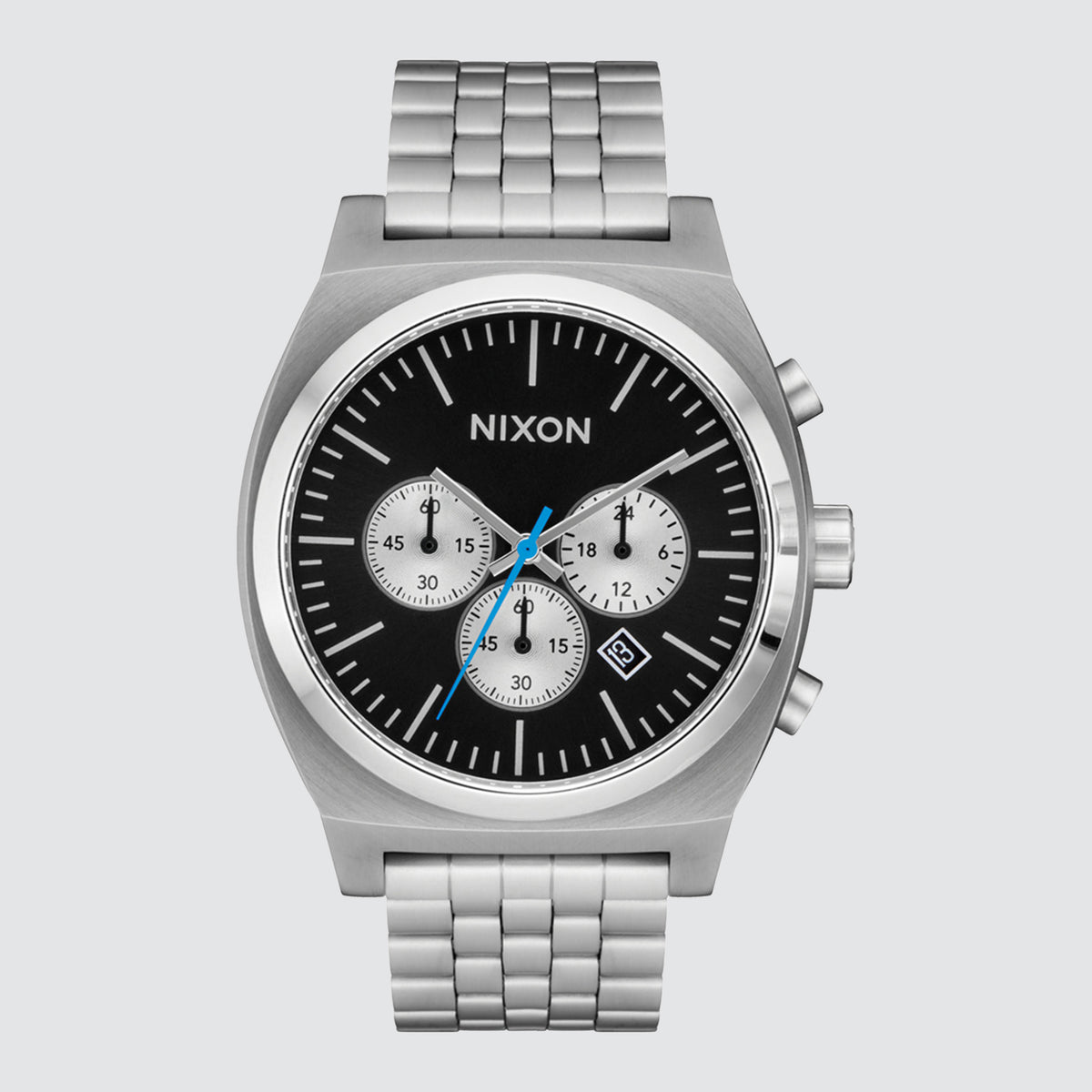 Time Teller Chrono Chrome Black Chrome Sunray