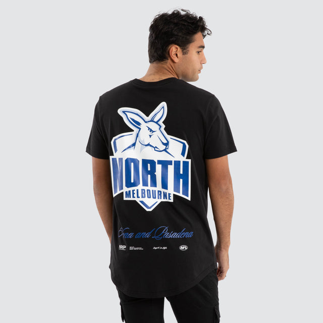 North Melbourne Kangaroos AFL Prime Tee Jet Black