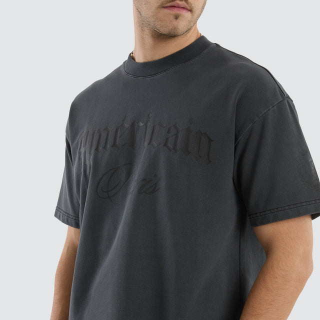 Imperial Loopback Heavy Tee Pigment Black