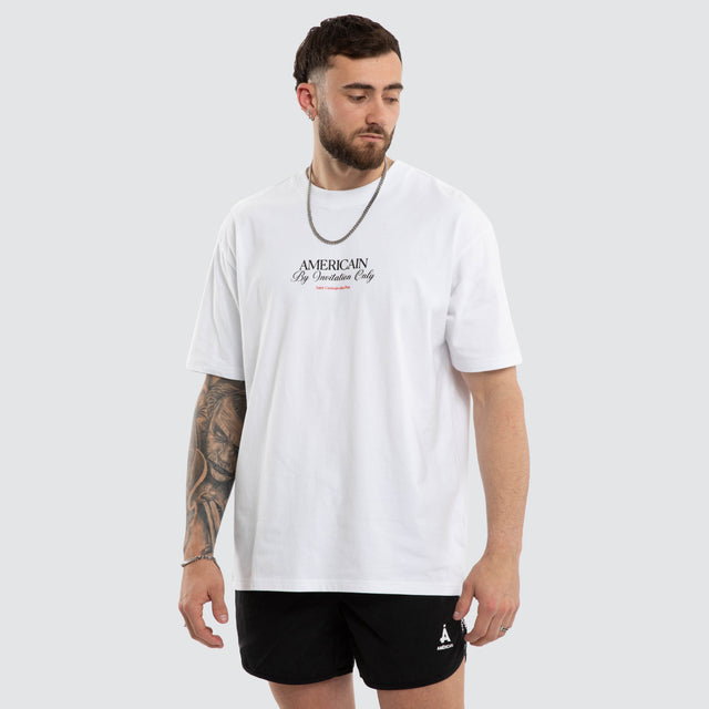 Exclusive Box Fit Tee White