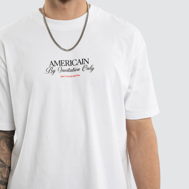 Exclusive Box Fit Tee White
