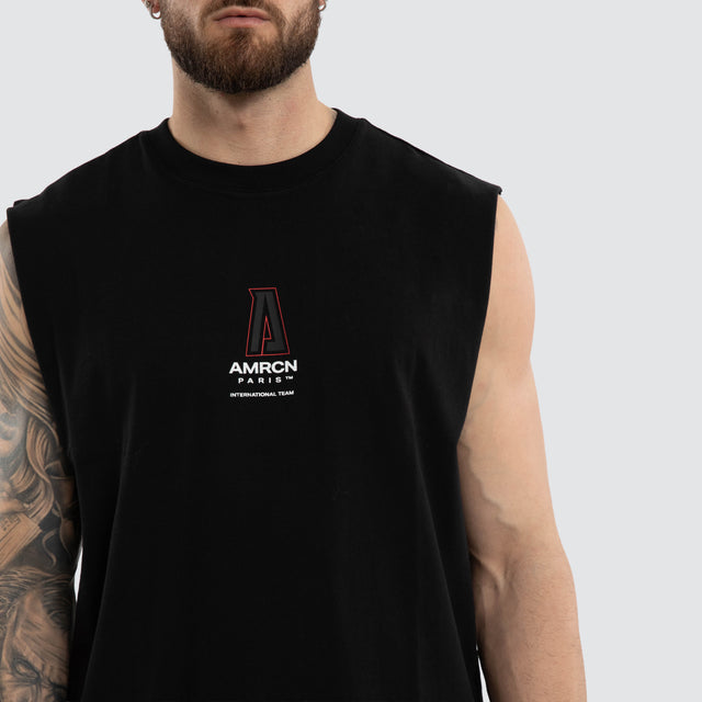 Avenue Relaxed Muscle Jet Black