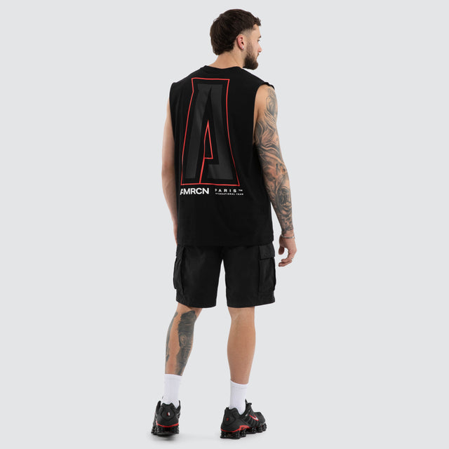 Avenue Relaxed Muscle Jet Black