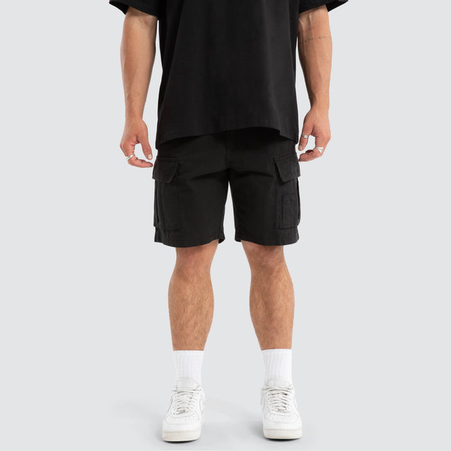 Colby Cargo Shorts Black