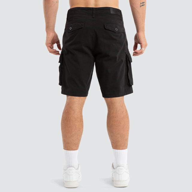 Colby Cargo Shorts Black