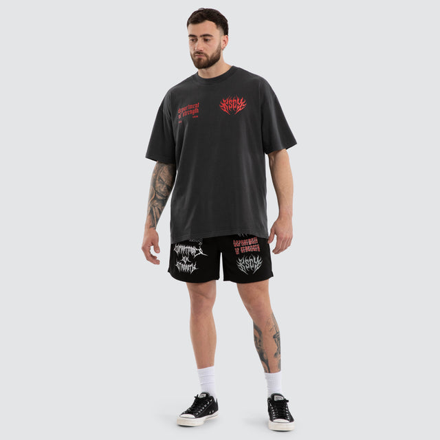 Doom Mesh Short Jet Black