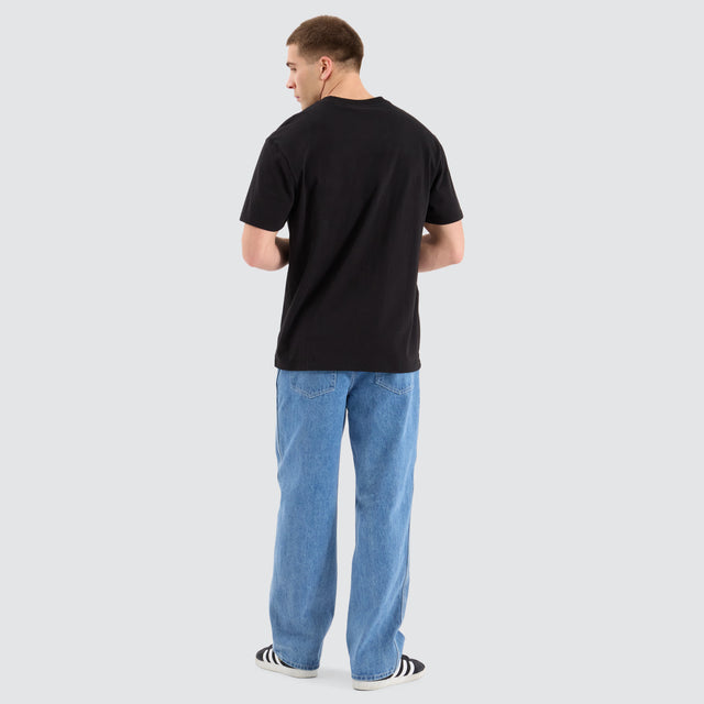 Lincoln Relaxed T-Shirt Jet Black