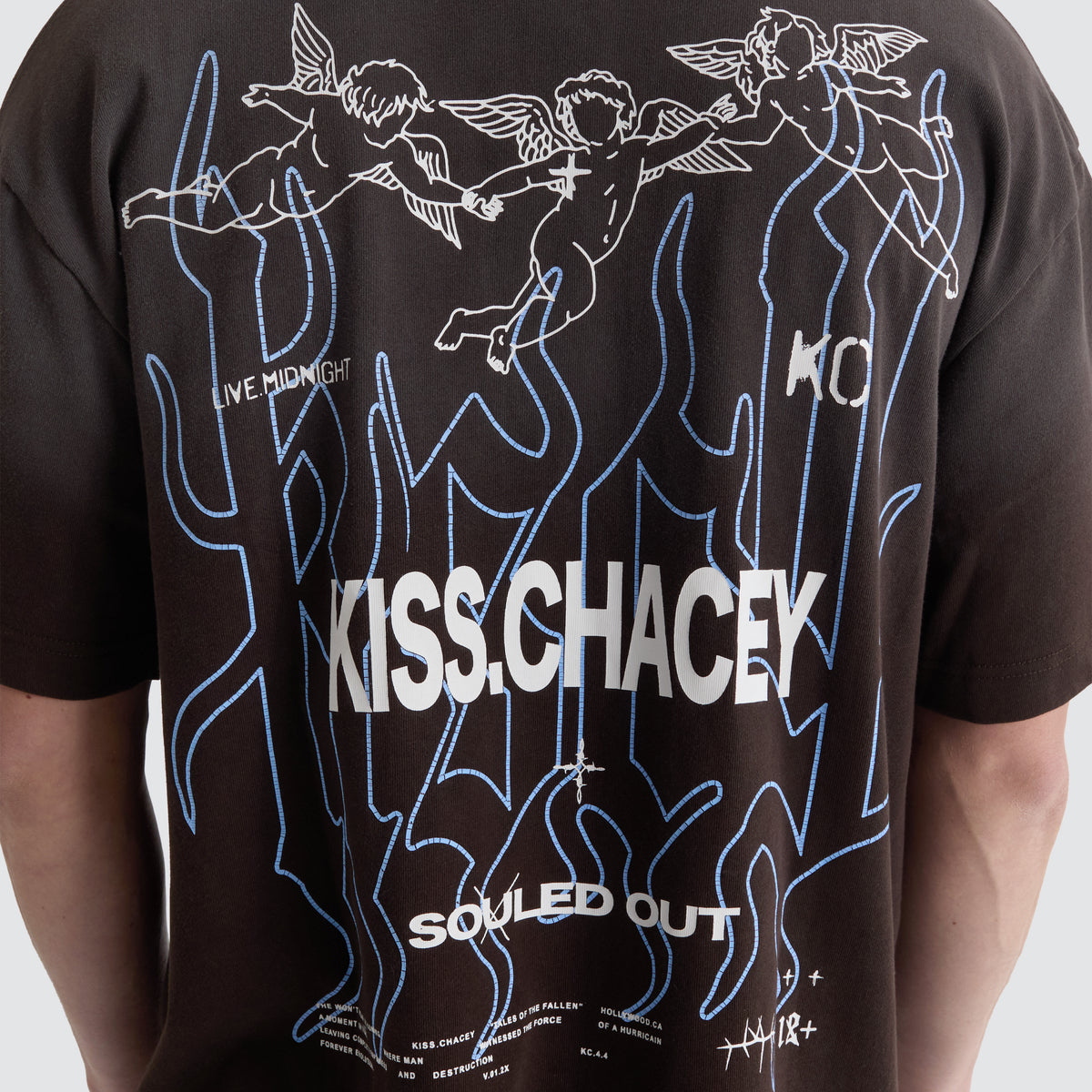 KSCY Souled Street Tee in Dark Chocolate Brown Neverland Store
