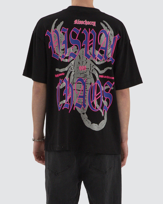 Scorpio Street Tee Jet Black