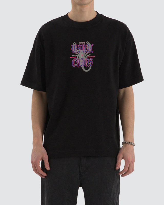 Scorpio Street Tee Jet Black
