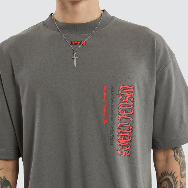 Infinite Street Tee Charcoal