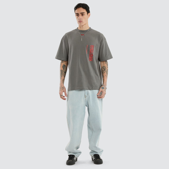 Infinite Street Tee Charcoal