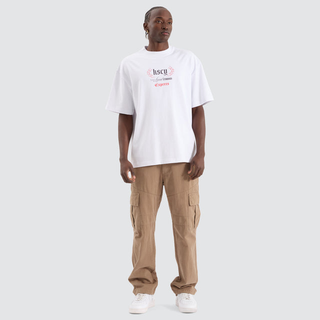 Slice Street Tee Optical white