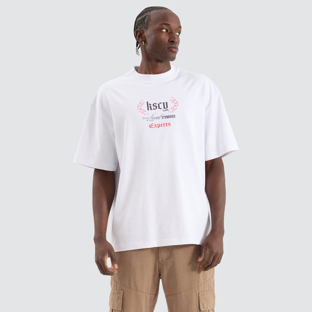 Slice Street Tee Optical white