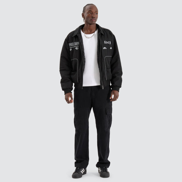Ironclad Bomber Jacket Anthracite Black