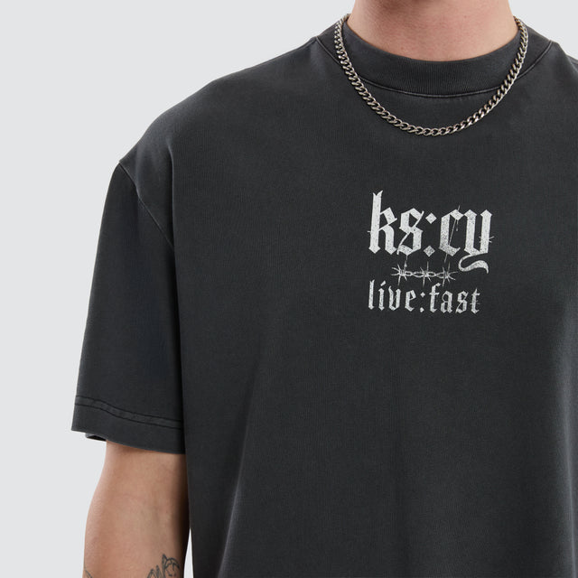 Thunder Street Tee Pigment Black