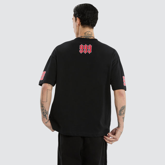 Motion Loopback Street Tee Anthracite Black