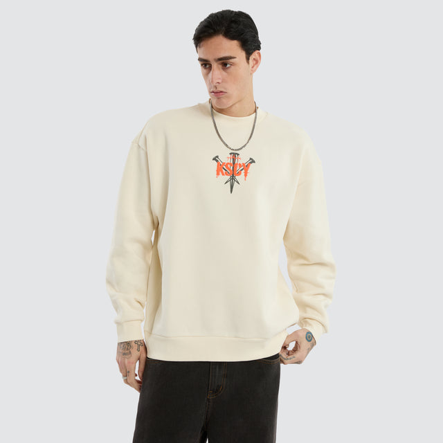 Attached Relaxed Sweater Tofu