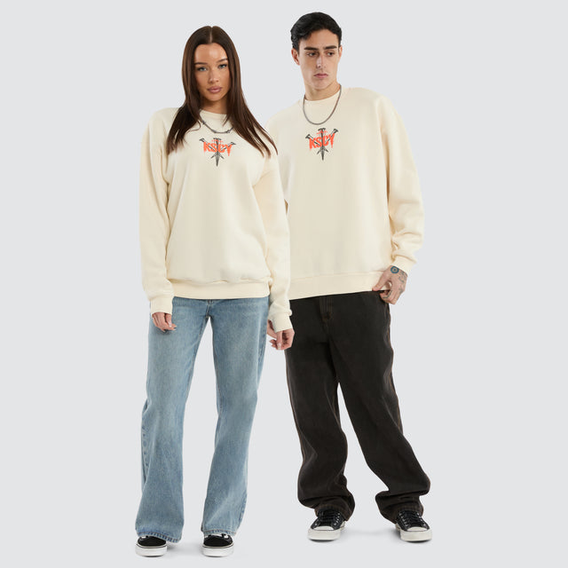 Attached Relaxed Sweater Tofu